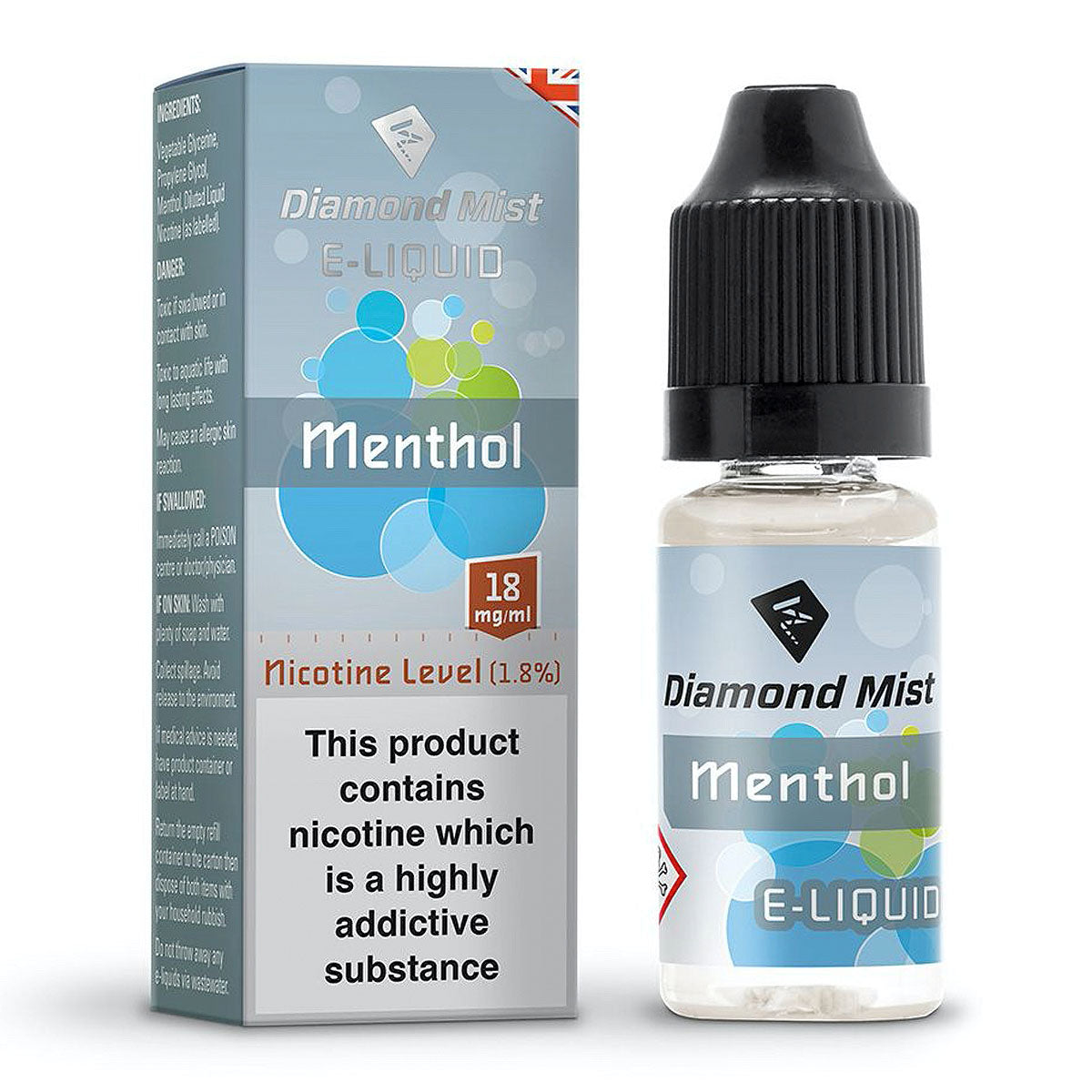 Menthol 10ml by Diamond Mist