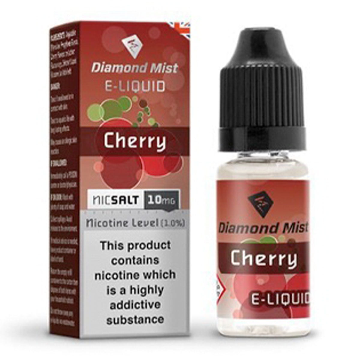 Cherry 10ml Nicotine Salt by Diamond Mist