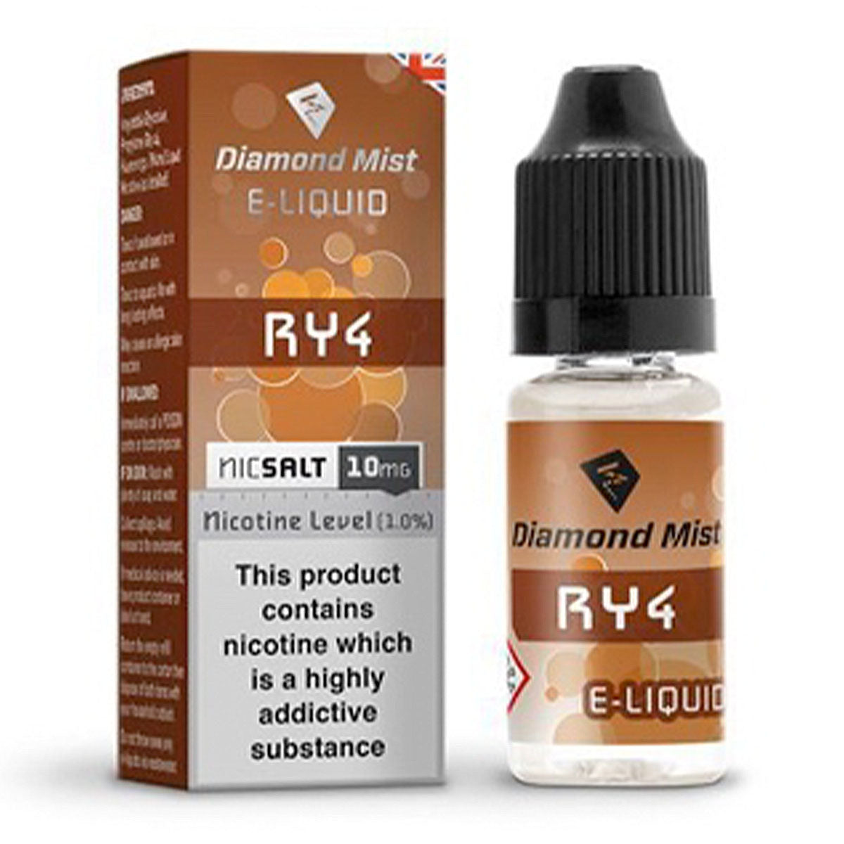 RY4 10ml Nicotine Salt by Diamond Mist