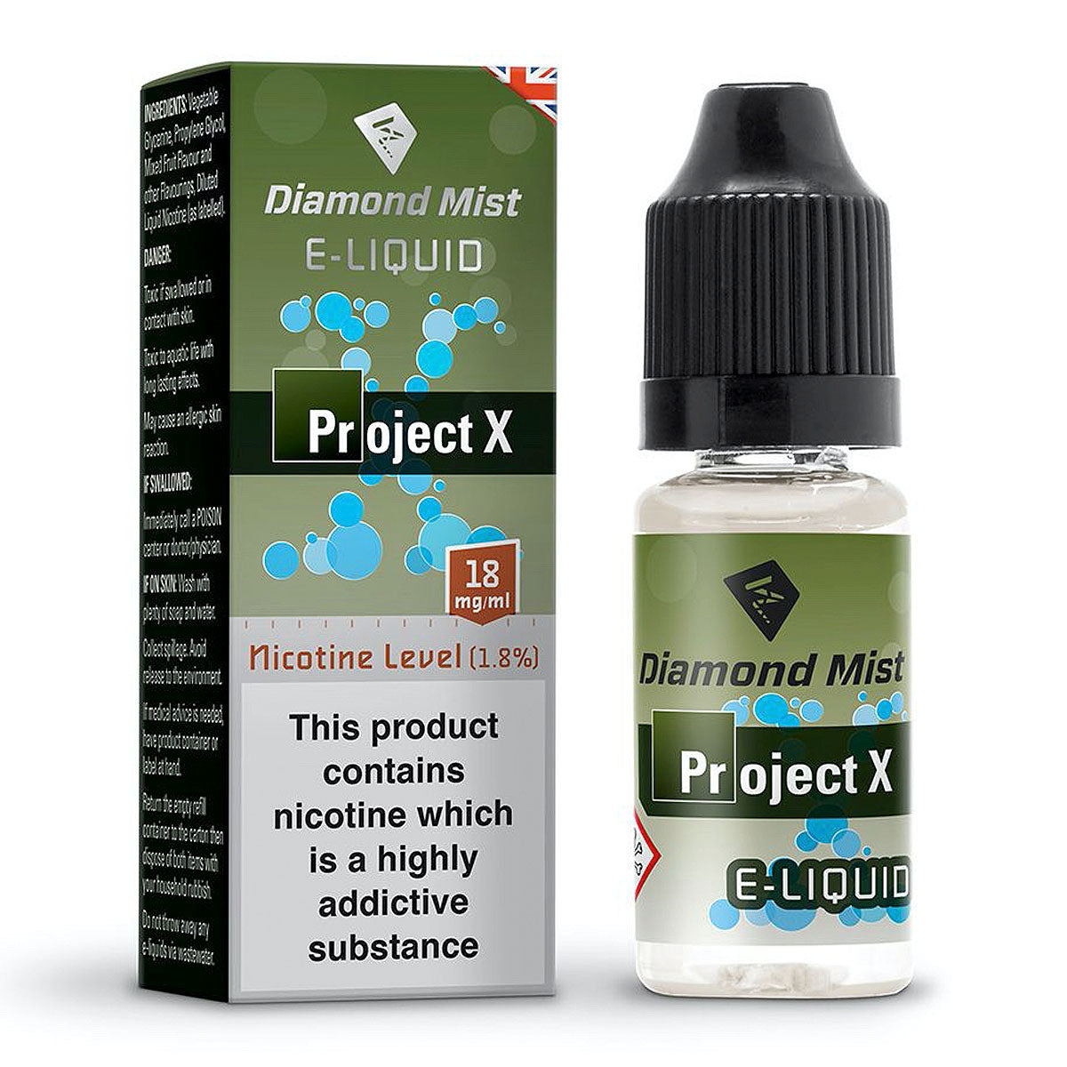 Project X 10ml by Diamond Mist
