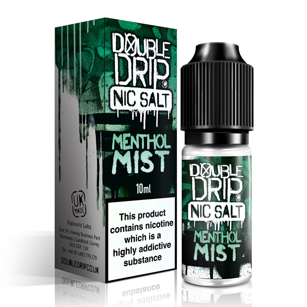 Menthol Mist 10ml Nicotine Salt by Double Drip