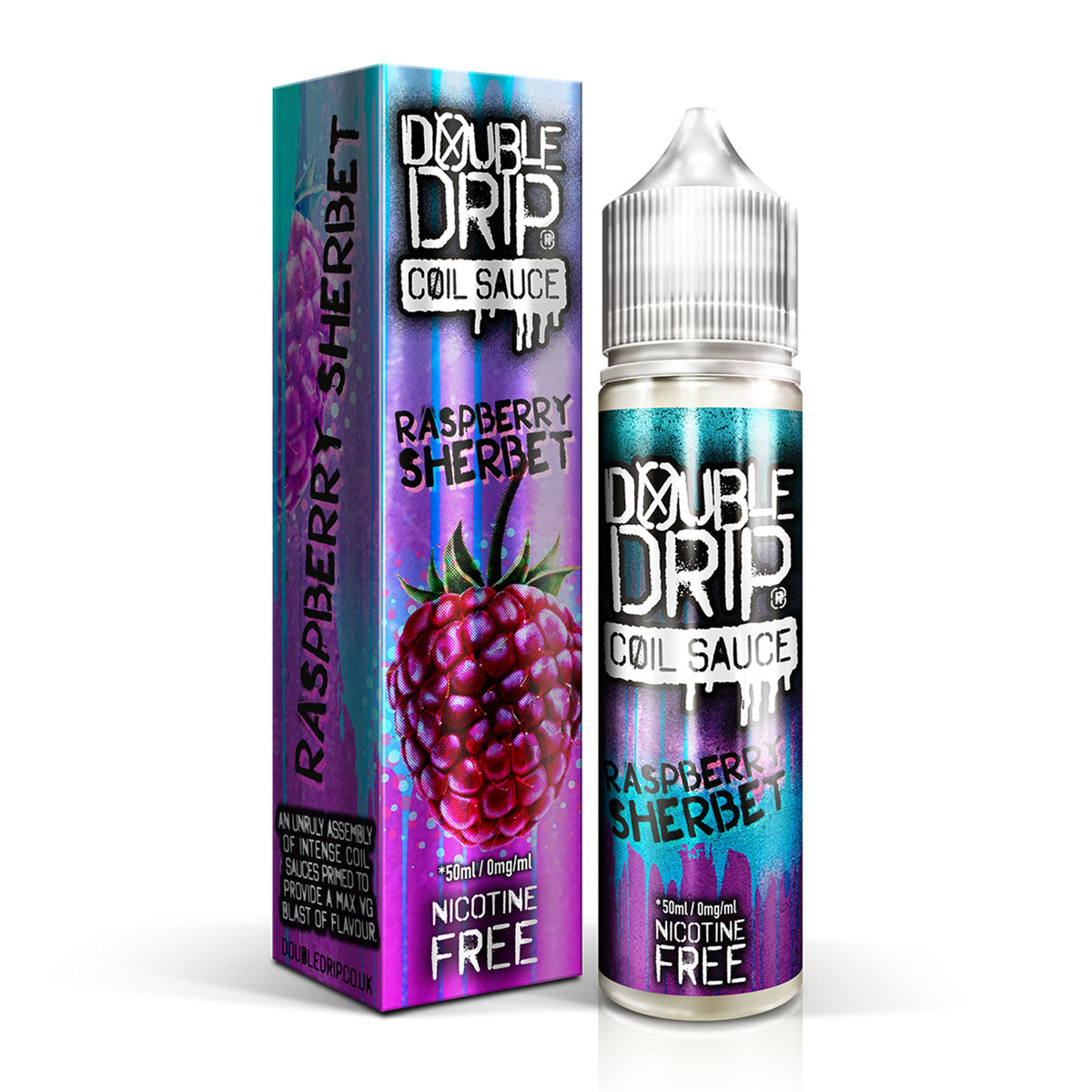 Raspberry Sherbet 50ml Shortfill by Double Drip