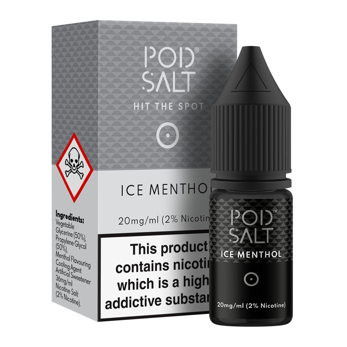Ice Menthol 10ml Nicotine Salt by Pod Salt Core