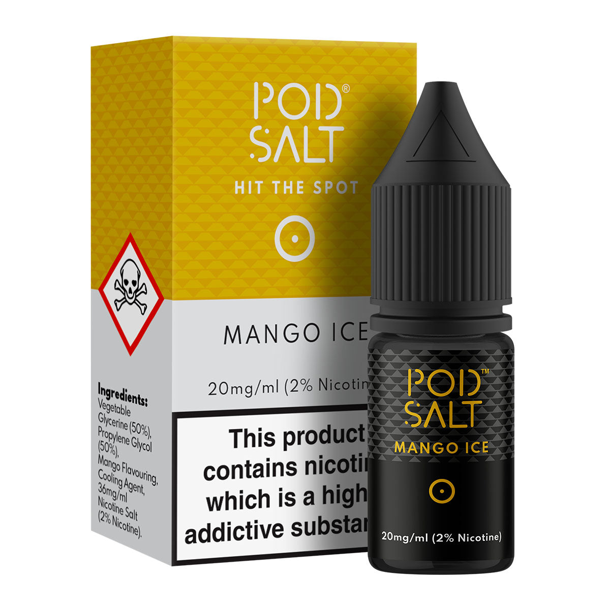 Mango Ice 10ml Nicotine Salt by Pod Salt Core