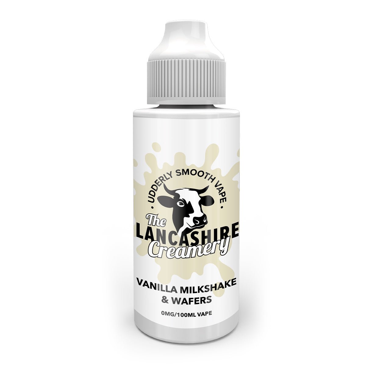 Vanilla Milkshake & Wafers 100ml Shortfill by The Lancashire Creamery