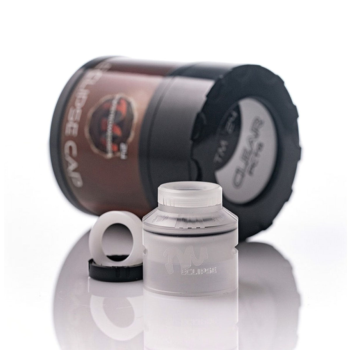 Eclipse Cap Clear for TM24 & TM24 Pro RDA by Twisted Messes
